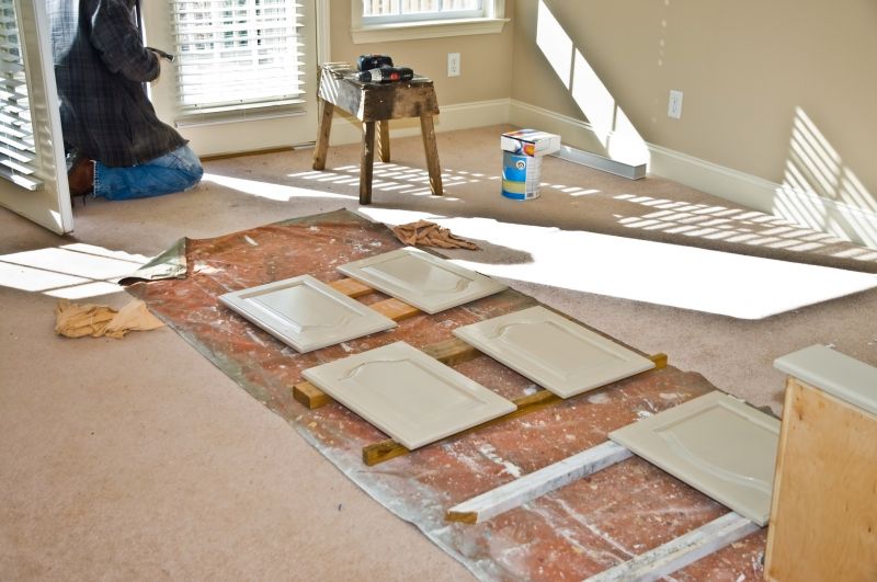 Cabinets Refinishing detail
